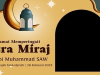Link Twibbon Isra Miraj 1444 Hijriyah