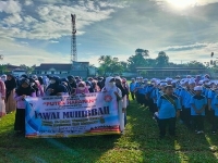 Pawai Muhibbah Khotmil Quran dan Isra' Mi'raj Nabi Muhammad SAW